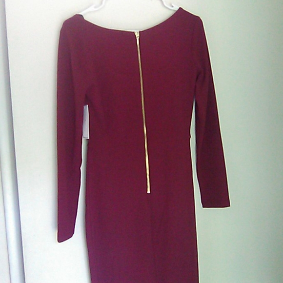 Premier Amour dress burgundy wine sz 8 nwts - Picture 8 of 12